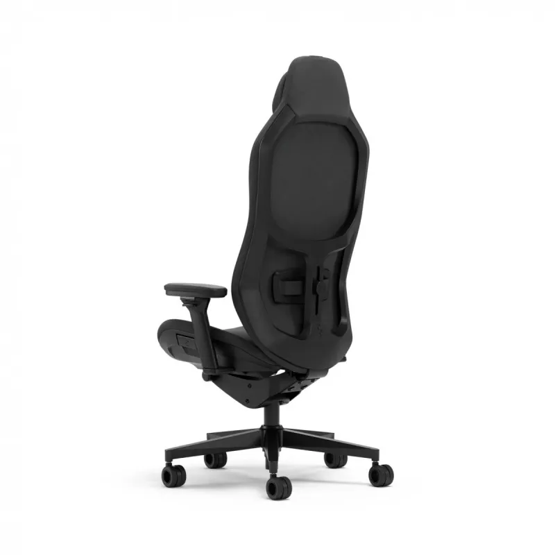 Fractal Design FD-CH-RE1F-01 videospēļu krēsls, PC spēļu krēsls, polsterēts sēdeklis, melns