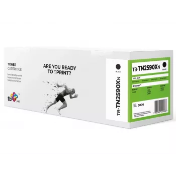 Toner Brother TN2590XL TB-TN-2590XN BK 100% jauns