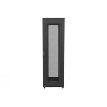 Brīvi stāvoša montāžas skapis LANBERG FF01-8042-23B 42U 19 collu 800×1000 mm Melns, 121 kg kravnesība