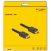 Delock - DisplayPort kabelis - DisplayPort (vīriešu) ar fiksatoru pret DisplayPort (vīriešu) ar fiksatoru - DisplayPort 2.1 - 1,8 m - Atbalsta 16K 60 Hz (15 360 x 8640), līdz 80 Gbps datu pārraidei