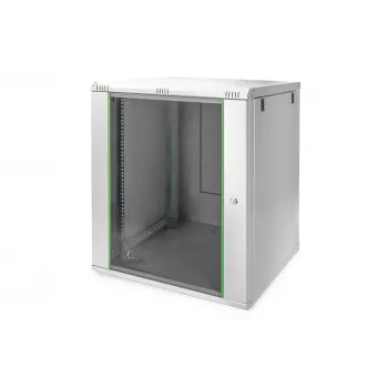 DIGITUS Professional Dynamic Basic Series DN-19 16U-6/6-EC - korpuss - piemērots montāžai pie sienas - pelēks, RAL 7035 - 16U - 48.3 cm (19)