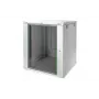 DIGITUS Professional Dynamic Basic Series DN-19 16U-6/6-EC - korpuss - piemērots montāžai pie sienas - pelēks, RAL 7035 - 16U - 48.3 cm (19)