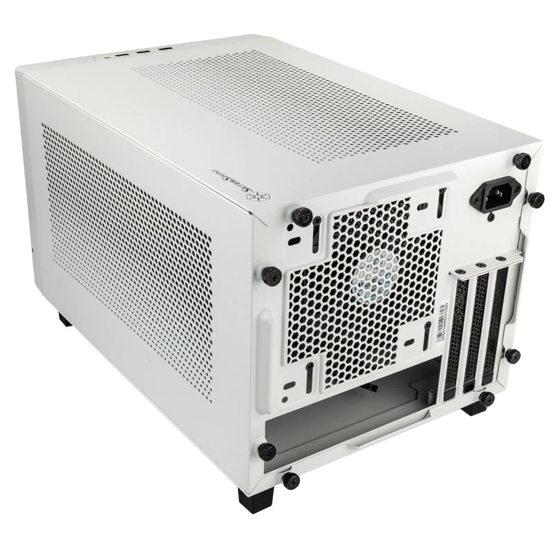 SilverStone SST-SG14W Sugo 14 Mini-ITX korpuss - balts