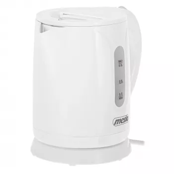 Mesko tējkanna | MS 1376 | Elektriskā | 850 W | 0,8 L | Plastmasa | 360° grozāma pamatne | Balta