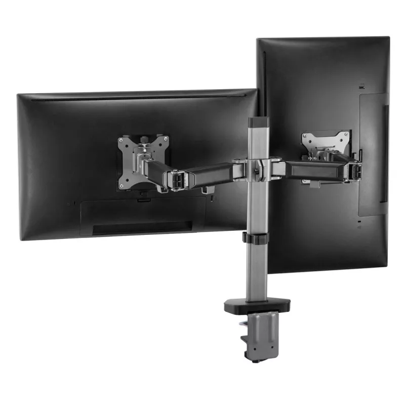 Iebūvējams kronšteins diviem Deluxe Ergo Office monitoriem, 17-32, maks. 9 kg, ER-449