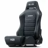 Racing stila noliecamais sēdeklis Next Level Racing ERS3 Elite Premium — melna PU āda, noliecama mugura, saderīgs ar kokpita/grīdas stiprinājumu