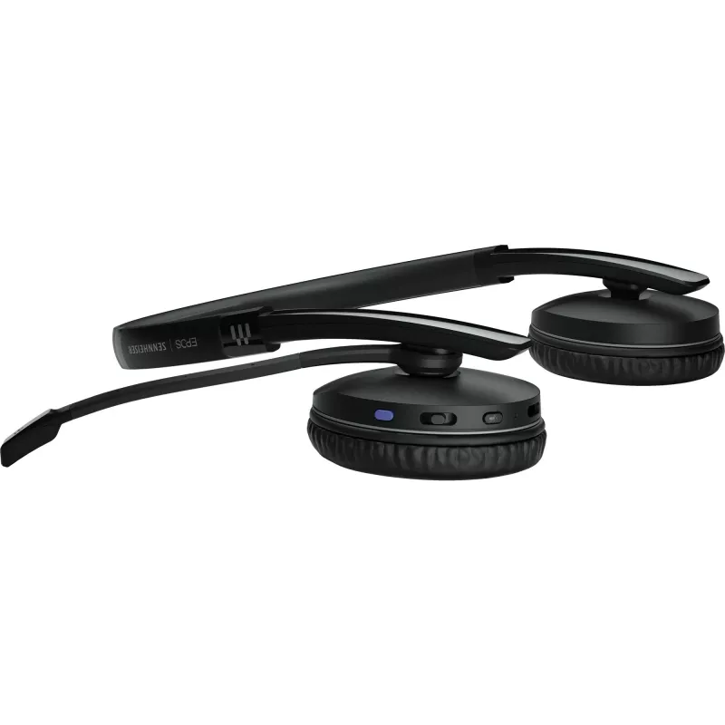 EPOS | SENNHEISER ADAPT 260 Bezvadu austiņas ar galvas saiti Bluetooth birojam/zvanu centram melnas