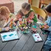 LEGO Disney princeses pils un karaliskie mājdzīvnieki būvkomplekts 43267 — 787 detaļas, 5 minifigūras, vecums 6+, 320×460×100 mm