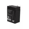 zaļa Cell AGM11 UPS akumulators 6 V 5 Ah noslēgts svina-skābes (VRLA) viens akumulators, 70×100×47 mm, 780 g