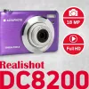 Agfa Photo DC8200 Purple + Maciņš + SD karte 16GB