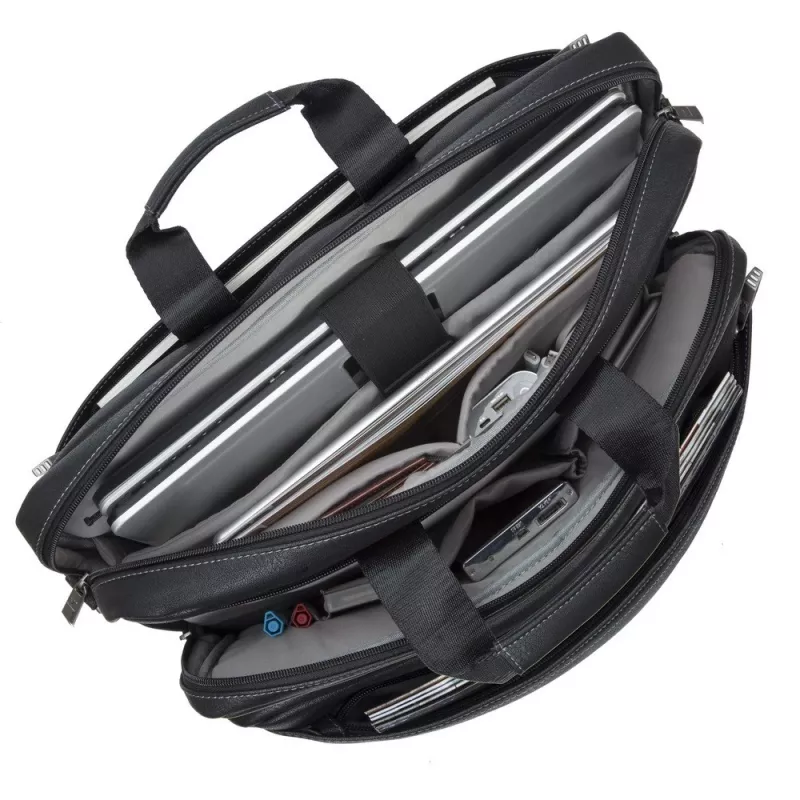 Rivacase Orly 40.6 cm (16) portfelis, melns
