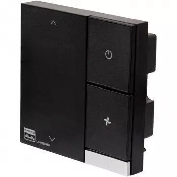 Viedais HVAC termostats Shelly LinkedGo Melns — digitāls Wi‑Fi (802.11b/g/n), 87×87×35 mm