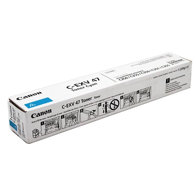 Canon C-EXV 47 tonera kasetne 1 gab. Oriģināls ciāna