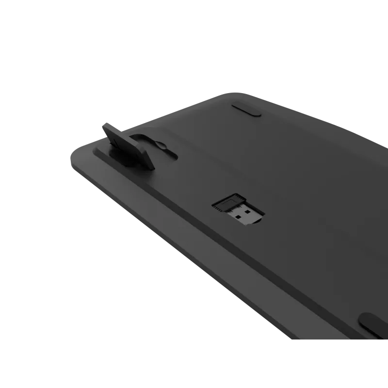 Natec Turbot 2 | Tastatūra | Bezvadu | US | Bluetooth | Melna/Pelēka