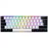 SKILLER SGK50 S4, Gaming tastatūra balta/melna, PT izkārtojums, Kailh Red