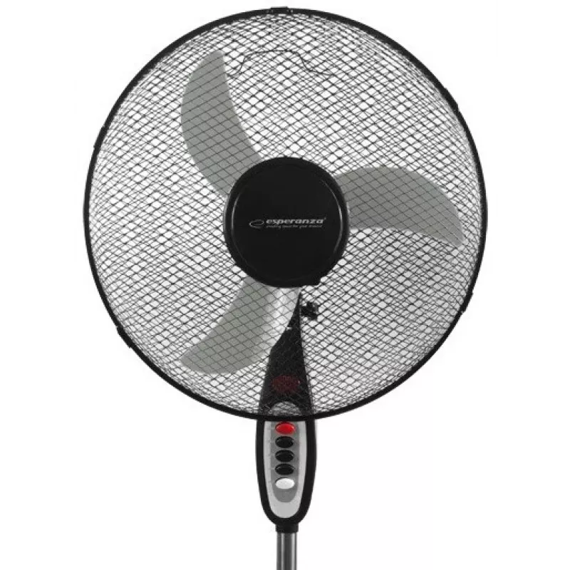 Esperanza EHF002KE, 16 '' stāvošais ventilators, melns un pelēks