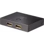 Renkforce 2 portu DisplayPort pārslēgs, divvirzienu, 3840 x 2160 pikseļi (RF-3795624)