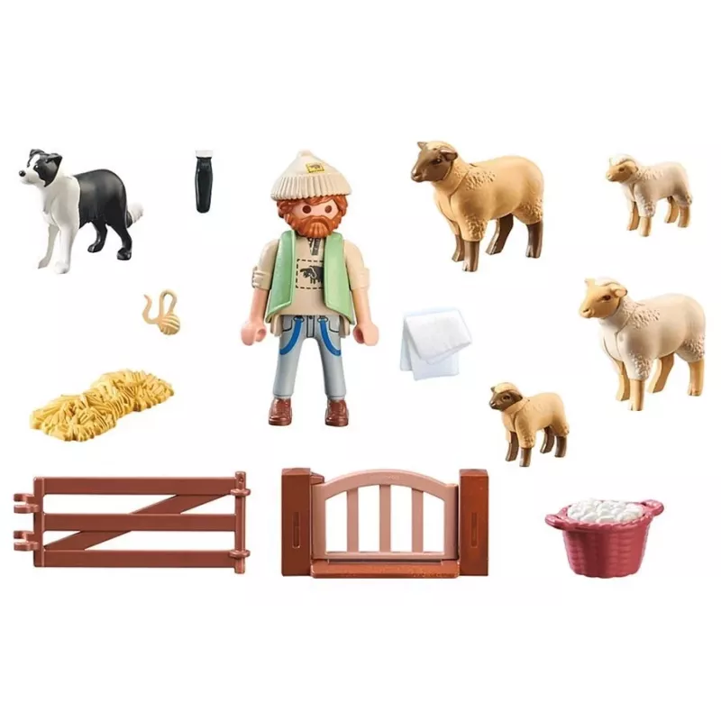 Ganu simulācijas spēle ar aitām Playmobil