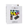 Korpusa ventilatoru komplekts White Shark Nebula-2 Melns — ARGB 120 mm ventilatori (komplekts)