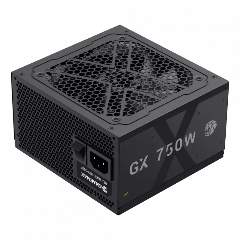 Gamemax barošanas bloks, 80 PLUS, Gold | GX 750GF | 750 W