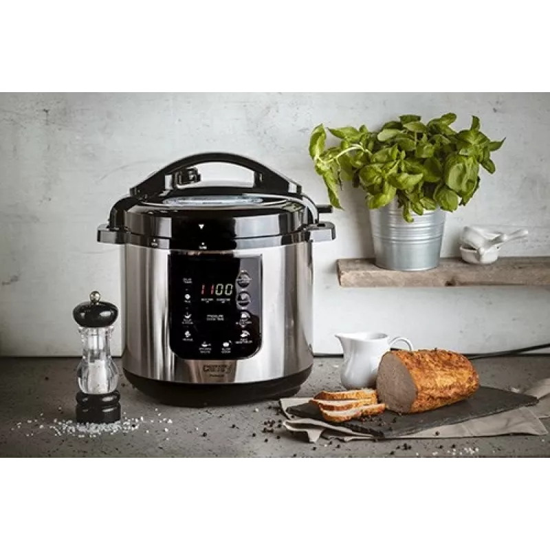 Camry CR 6409 multivārs 6 L 1000 W Melns, Nerūsējošais tērauds