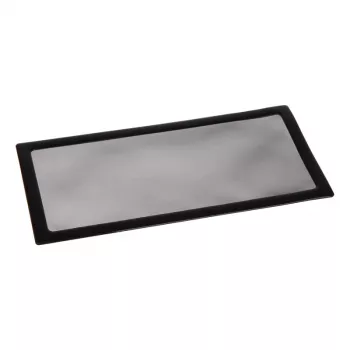 Putekļu filtrs DEMCiflex 0323 — rezerves datora putekļu filtrs, 125,2 × 248,5 mm, melns/pelēks