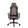 Spēļu krēsls Arozzi Vernazza SoftPU Brūns — ergonomisks dizains, SoftPU apdare