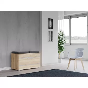 Slēgts apavu skapītis Top e Shop OPAL SZAFKA SONOMA — ozols, 850×450 mm, skaidu plāksne, 16 mm rāmis
