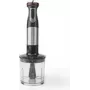 Nedis KAHB400CAL - rokas blenderis - impulsa funkcija - 1,1 m - 800 W - alumīnijs - melns (KAHB400CAL)