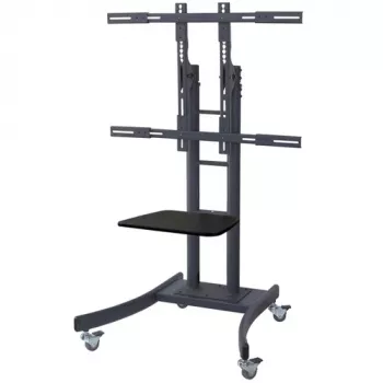 VALUE - Ratiņš LCD/Plazmas ekrānam/DVD atskaņotājam - Melns - Ekrāna izmērs: 82 - 254 cm (32 - 254,00 cm (100)) (17.99.1165)