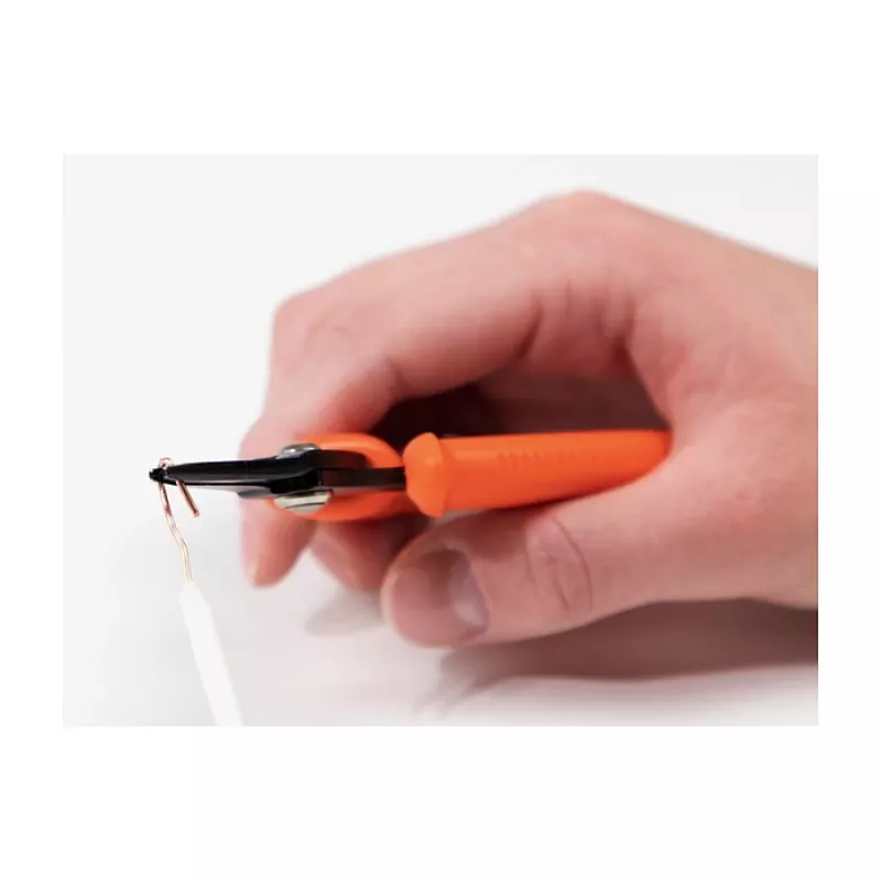 Garās smaildeguna knaibles DeLOCK 90544 oranžas 14.2 cm