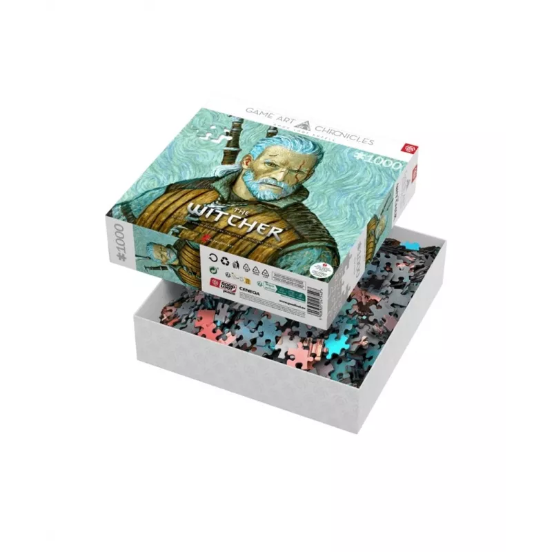 Puzle Cenega The Witcher Geralt & Vincent van Gogh 1000 gab.