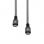 USB4 kabelis ProXtend USB4-40G100W-0005 — 40 Gbps, 100 W, 0,05 m