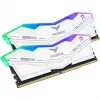 DIMM 32 GB DDR5-6000 (2x 16 GB) Dual-Kit, atmiņa balta, FF4D532G6000HC30DC01, Delta RGB, INTEL XMP