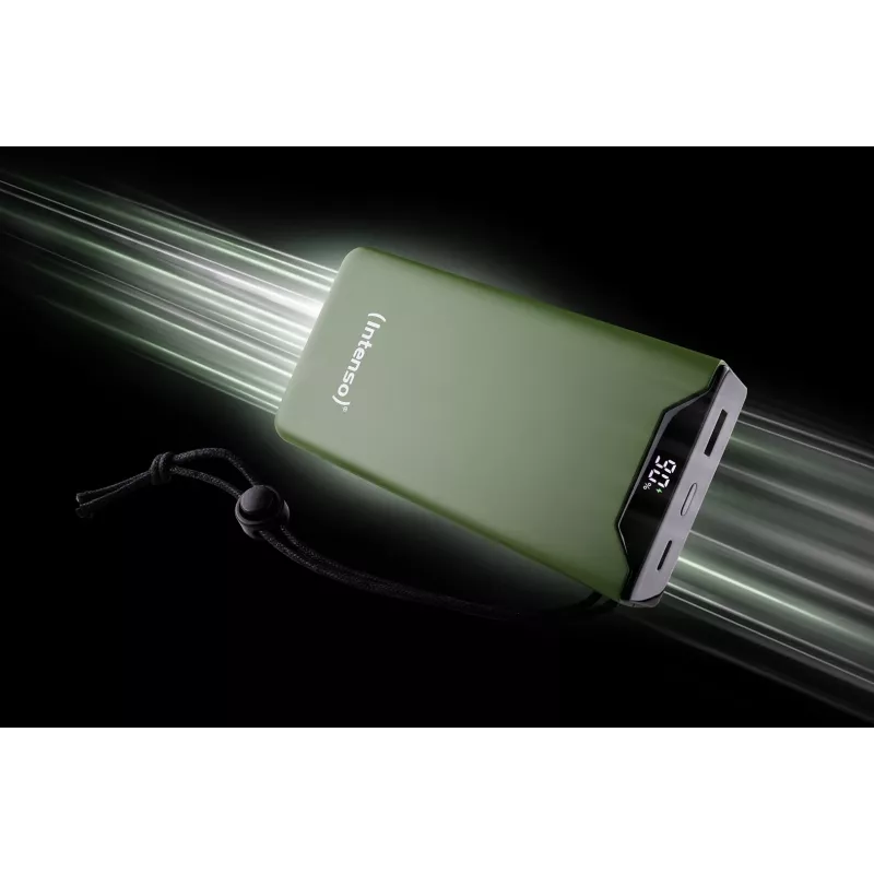 Intenso 7332057 ārējais akumulators litija polimēru (LiPo) 20000 mAh zaļš