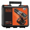 Urbjmašīna Melns & Decker ASD18K-QW, bezatslēgas, 1,5 Ah, melna/oranža