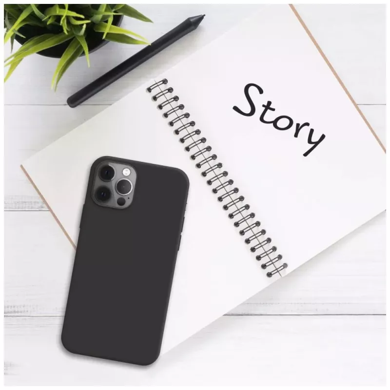 Fixed Story | Aizmugures vāciņš | Xiaomi | Redmi Note 14 Pro+ 5G | Gumijots | Melns