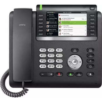 Unify OpenScape CP700X IP telefons Melns TFT