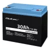 Uzlādējama LiFePO4 baterija QOLTEC 12.8V 30Ah 384Wh ar BMS