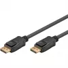 DisplayPort kabelis Goobay 74777 1 m Melns G-Sync FreeSync