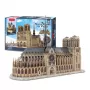 3D Puzzle CubicFun Notre Dame, 293 daļas, katedrāles mēroga modelis