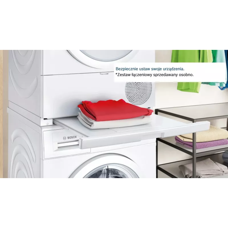 Bosch WTH86277PL siltumsūkņa veļas žāvētājs 8 kg balts