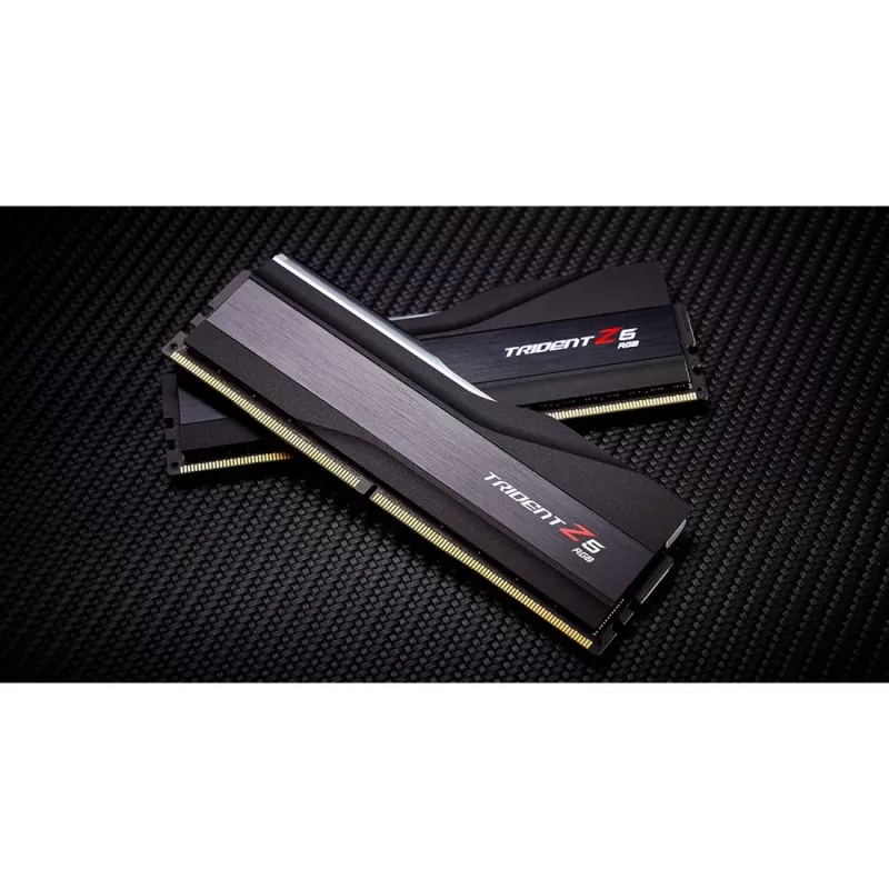 G.Skill Trident Z5 RGB - DDR5 - Komplekts - 32 GB: 2 x 16 GB - DIMM 288-pin - 6000 MHz / PC5-48000 - Nebuferēta