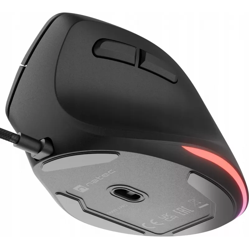 NATEC Crake 2 Pro pele Universāla Labroču USB Type-A Optiskā 12800 DPI