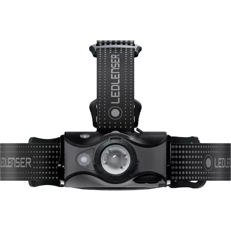 Ledlenser MH7 Melna galvas lente LED lukturis