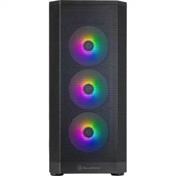 SilverStone FARA 514X melns rūdītais stikls (SST-FA514X-BG)