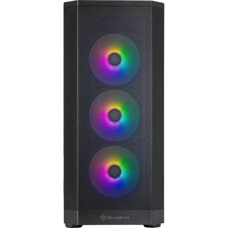 SilverStone FARA 514X melns rūdītais stikls (SST-FA514X-BG)
