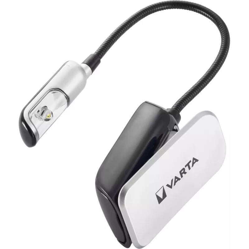 Varta 16618 - Saspraužamais lukturītis - Melns - Sudrabs - Plastmasa - LED - 1 lampa - 9 lm