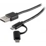 Lightning kabelis S/CONN 14-14025 1m Melns