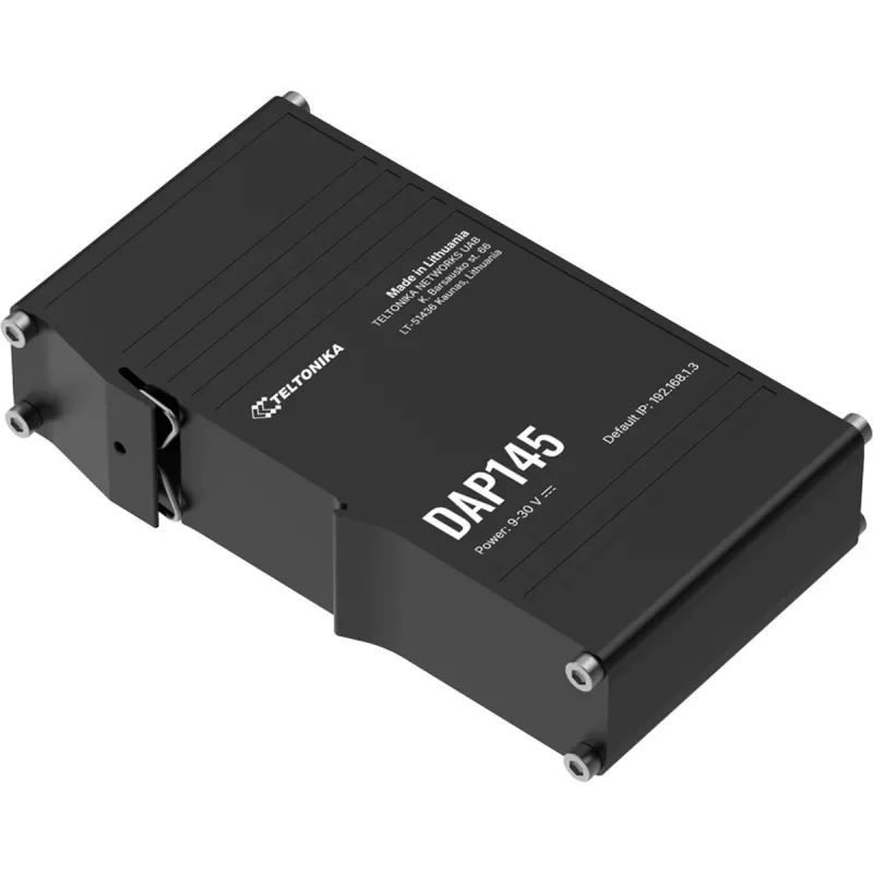 Piekļuves punkts TELTONIKA DAP145 Wi‑Fi 4 300 Mbit/s 2x antenas DIN sliede